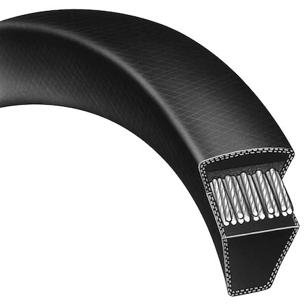 BANDO 2413 mm Outside Length, 16 mm Top Width, 1 Ribs 5V950